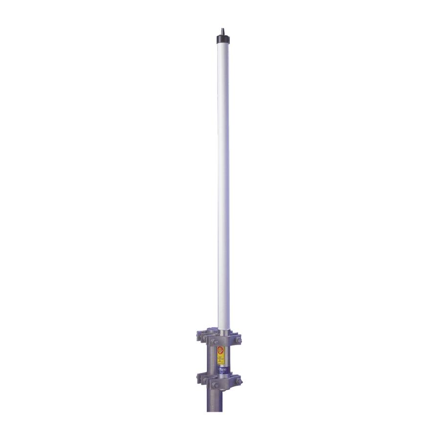 Hustler HD9-470-90 UHF Base Antenna, Fiber Glass, Frequency Range 470 - 490 MHz