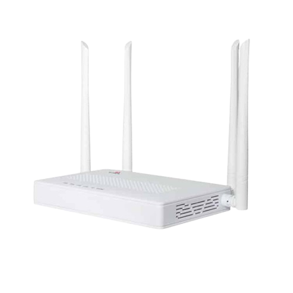 Vsol WHITE BOX V-Sol - Fiber ONU GPON/EPON HYBRID 2 GE + 1POTS + 2 WIFI, Unbranded White Case UPC