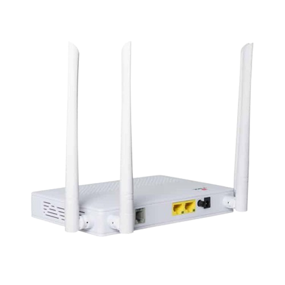 Vsol WHITE BOX V-Sol - Fiber ONU GPON/EPON HYBRID 2 GE + 1POTS + 2 WIFI, Unbranded White Case UPC