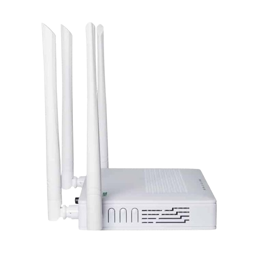 Vsol WHITE BOX V-Sol - Fiber ONU GPON/EPON HYBRID 2 GE + 1POTS + 2 WIFI, Unbranded White Case UPC