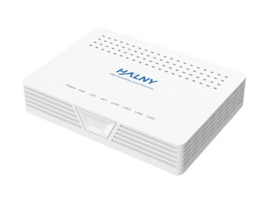 HALNy HL-1B GPON ONU Router/NAT/Bridge 2.5G LAN 1000/100 HGU/SFU Modes Multivendor Compatibility (US Version)