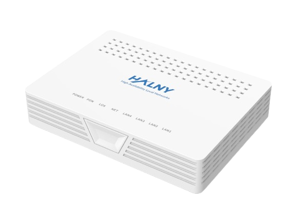 HALNy HL-1B GPON ONU Router/NAT/Bridge 2.5G LAN 1000/100 HGU/SFU Modes Multivendor Compatibility (US Version)