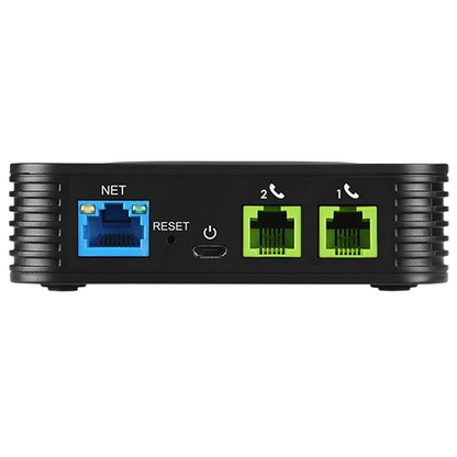 Grandstream HT802-V2 2-Port FXS ATA SIP T.38 Fax TLS-SRTP 3-Way Conferencing