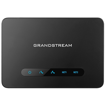 Grandstream HT812-V2 2-Port FXS ATA with Gigabit NAT Router SIP T.38 TLS-SRTP