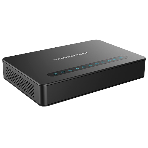 Grandstream HT818 V2 8-Port FXS VoIP Gateway Dual GbE NAT Router TR-069 SIP SRTP