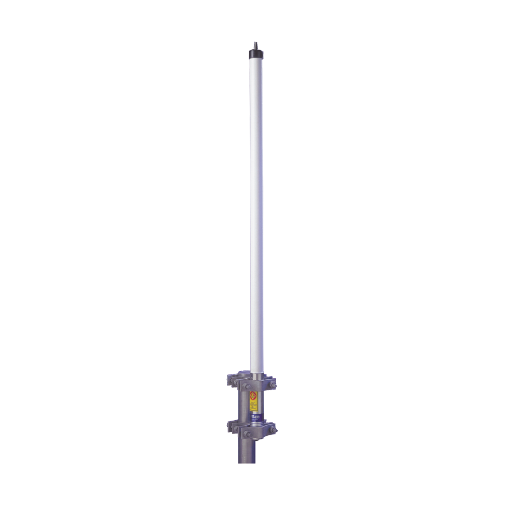 Hustler HX10-45070 UHF Base Antenna, Fiber Glass, Frequency Range 450 - 470 MHz,10 dB Gain, HX Series for Extreme Climates