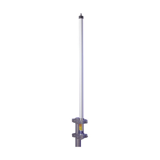 Hustler HX10-45070 UHF Base Antenna, Fiber Glass, Frequency Range 450 - 470 MHz,10 dB Gain, HX Series for Extreme Climates