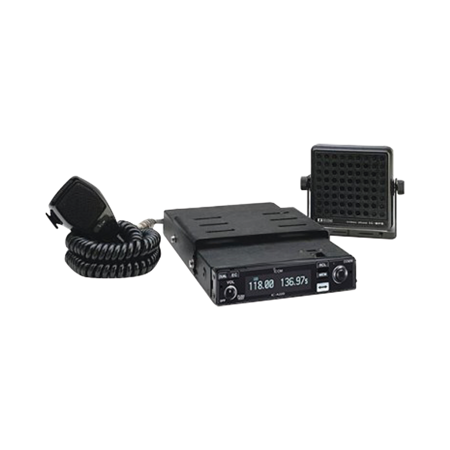 Icom A220M Air-Band Mobile IC-A220 with Mounting Bracket MB-53