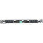 ICT ICT240DB-8IRC Distribution Series 3 Front Access 240A Dual Bus DC Distribution Panel for 12/24/48VDC with 8 positions rated at 25A continous output, TCP/IP for remote monitoring, remote control, HTML and SNMP