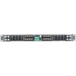 ICT ICT240DB-8IRC Distribution Series 3 Front Access 240A Dual Bus DC Distribution Panel for 12/24/48VDC with 8 positions rated at 25A continous output, TCP/IP for remote monitoring, remote control, HTML and SNMP