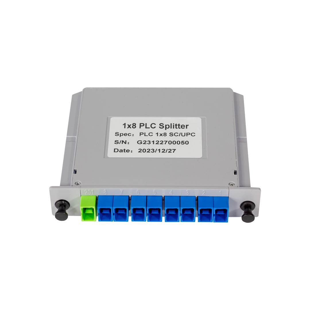 Iuron Fiber Splitter Connector Insert 1x8 SC/UPC