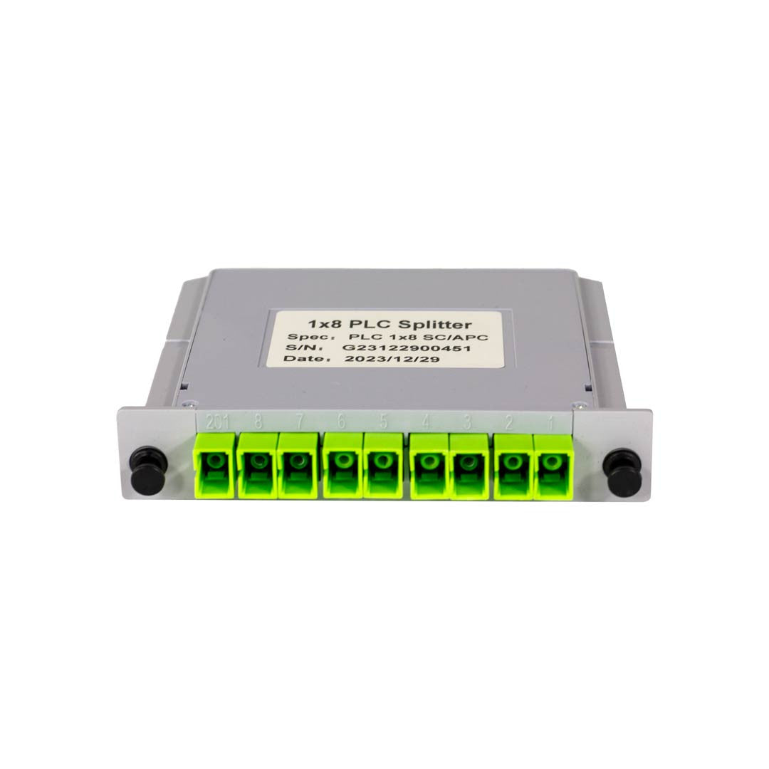 Iuron Fiber Splitter Connector Insert 1x8 SC/APC