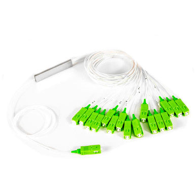 Iuron Mini Optical Fiber PLC Splitter 1x16 Connector SC/APC