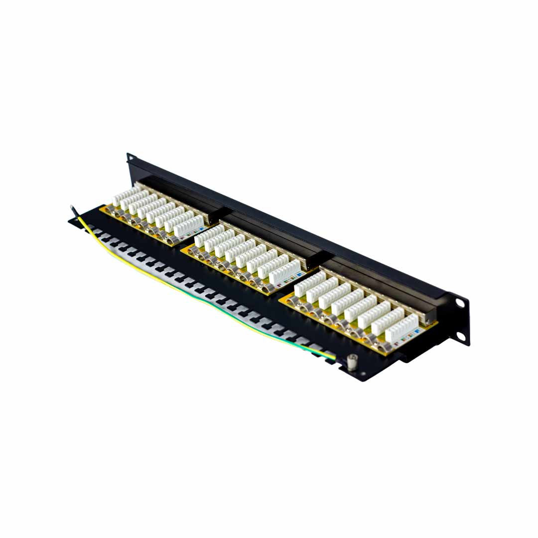 Iuron 24 Port Cat6e FTP Patch Panel