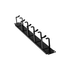 Iuron Cable Management 1U 19in D Ring Hook Metal Panel