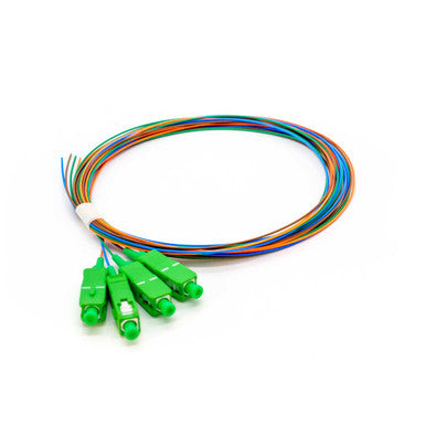 Iuron Fiber Pigtail 4 Core SC/APC Connector 2 meter length