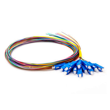 Iuron Fiber Pigtail 12 Core SC/UPC Connector 3 meter length