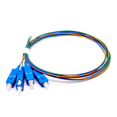 Iuron Fiber Pigtail 4 Core SC/UPC Connector 1 meter length