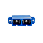 Iuron Duplex Coupler SC/UPC to SC/APC Duplex Metal Cover Shuttered Fiber Optic Adapter (No Flange)