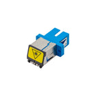 Iuron Coupler Simplex UPC Metal Cover Shuttered With Flange