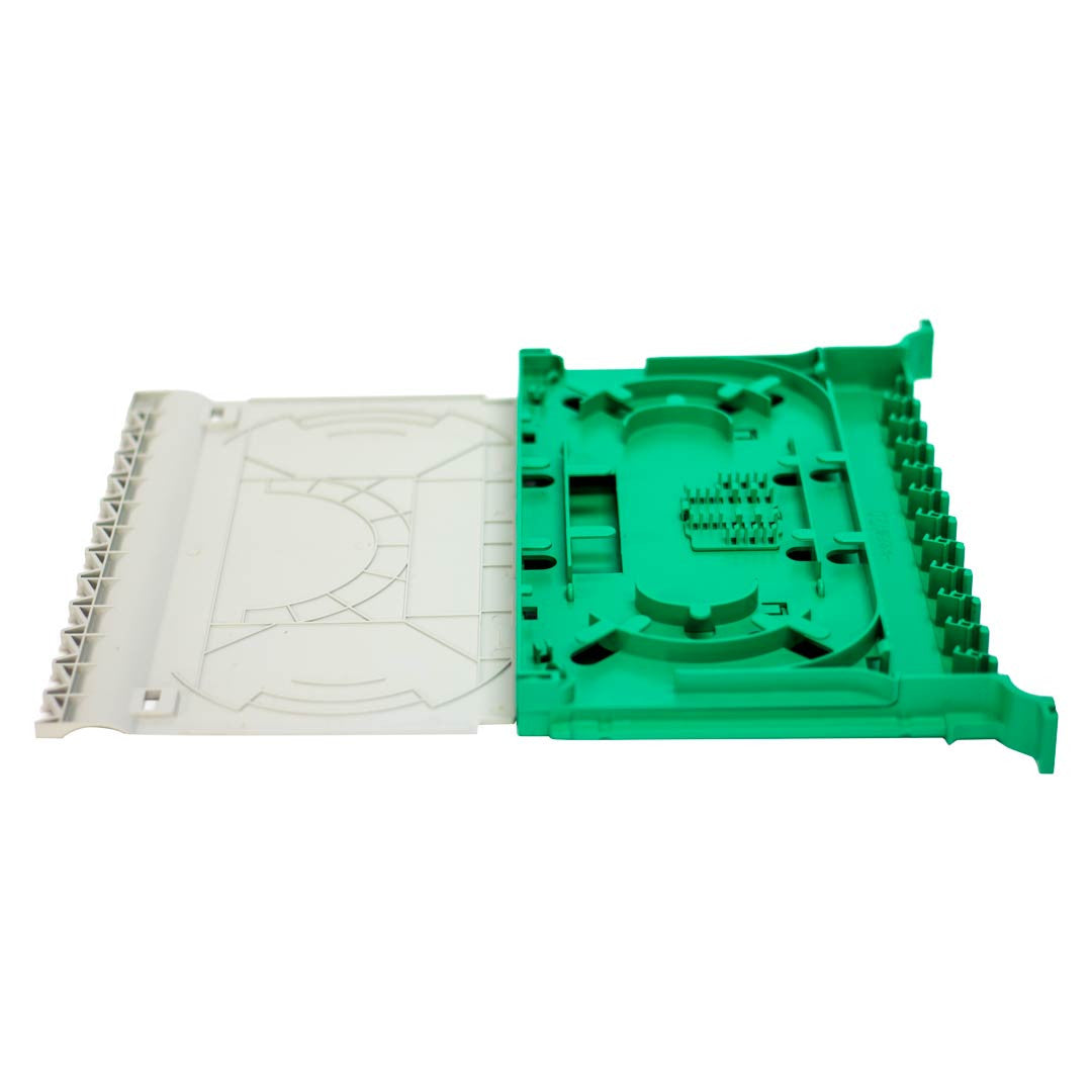 Iuron Optical Fiber Patch Panel 12 Core Splice Tray V2 Empty