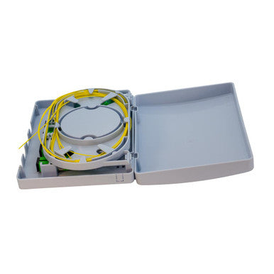 Iuron Fiber Optic Distribution Box DT52 4 Core with Pigtails & Connectors APC