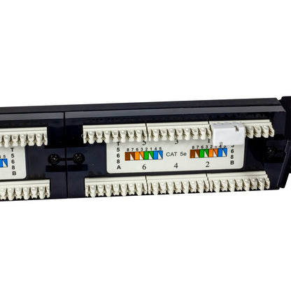 Iuron 24 Port Cat5e UTP Patch Panel
