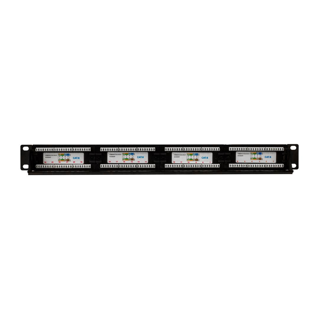 Iuron 24 Port Cat6 UTP Patch Panel