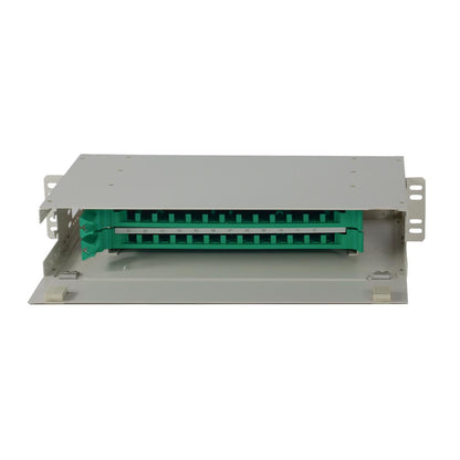 Iuron Optical Fiber Patch Panel 24 Core Rack Mount Empty