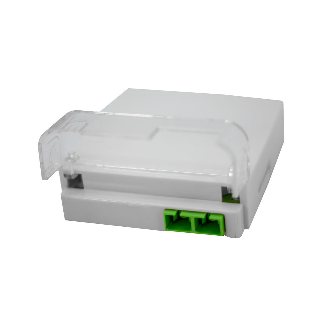 Iuron Fiber Optic Distribution Box DT44W 2 Core with 1x2 Mini PLC Splitters SC/APC