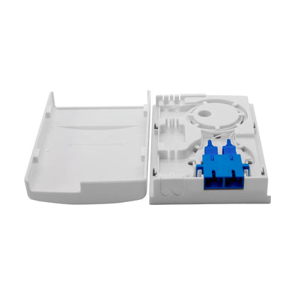 Iuron Fiber Optic Distribution Box DT44M 2 Core with 1x2 Mini PLC Splitters SC/UPC