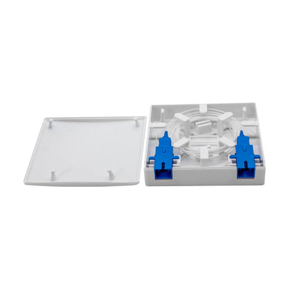 Iuron Fiber Optic Distribution Box DT52 2 Core with 1x2 Mini PLC Splitters SC/UPC