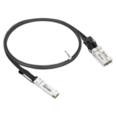 Iuron IU-CAB-QSFP/4SFP+-P3M QSFP+ to 4 x SFP+ Passive Copper Cable 40Gbps to 10Gbps 7m RoHS Compliant