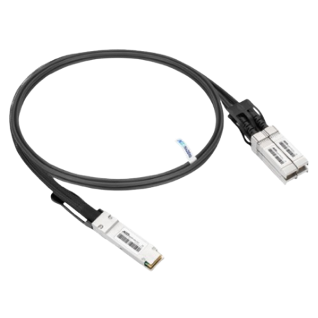 Iuron IU-CAB-QSFP/4SFP+-P3M QSFP+ to 4 x SFP+ Passive Copper Cable 40Gbps to 10Gbps 7m RoHS Compliant