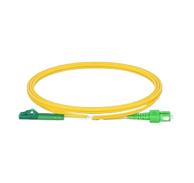 Iuron - OS2 LC APC to SC APC Duplex OFNR 2.0mm Fiber Patch Cable DUPLEX 3mt