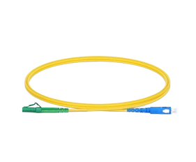 Iuron - OS2 LC APC to SC UPC Simplex OFNR 2.0mm Fiber Patch Cable SIMPLEX 5mt
