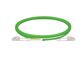 Iuron - OM5 LC UPC to LC UPC Duplex OFNR 2.0mm Fiber Patch Cable DUPLEX 1mt