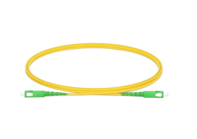 Iuron - OS2 SC APC to SC APC Simplex OFNR 2.0mm Fiber Patch Cable SIMPLEX 1mt