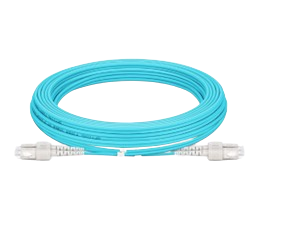 Iuron - OM4 SC UPC to SC UPC Duplex OFNR 3.0mm Fiber Patch Cable DUPLEX 5mt