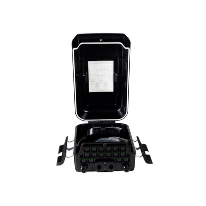 Iuron IU-ODN-DT130A-M-16 Fiber Optic Distribution Box 16 Port IP65 Anti Theft Lock Pole Mountable