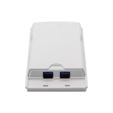 Iuron Fiber Optic Distribution Box DT44H 2 Core with 1x2 Mini PLC Splitters SC/UPC