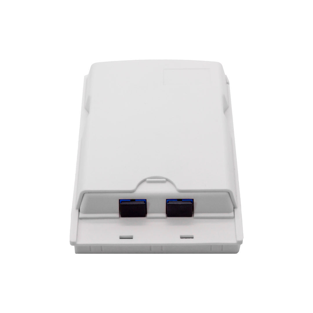 Iuron Fiber Optic Distribution Box DT44H 2 Core with 1x2 Mini PLC Splitters SC/UPC
