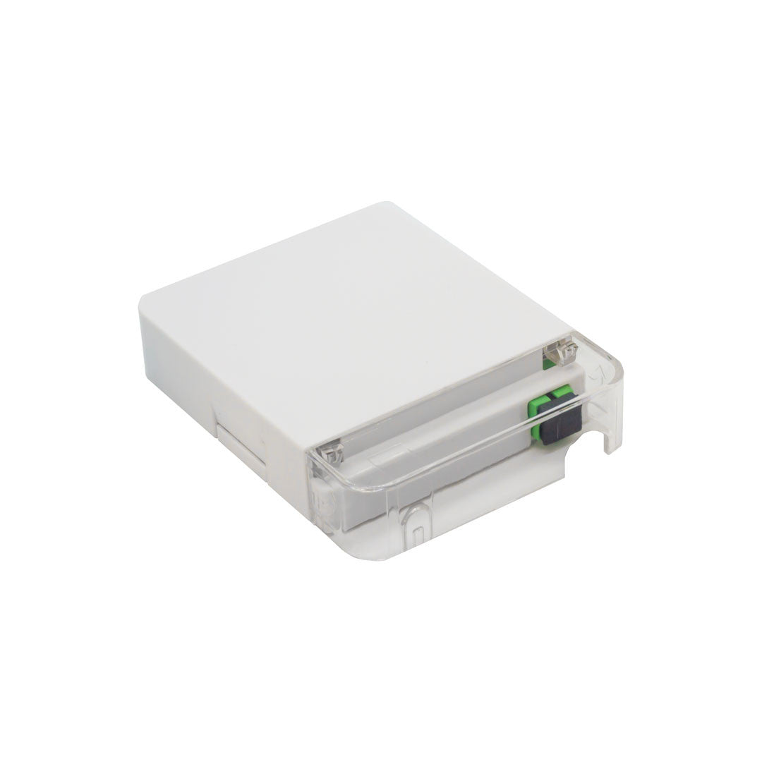 Iuron Fiber Optic Distribution Box DT44W 1 Core with 1x1 Mini PLC Splitters SC/APC