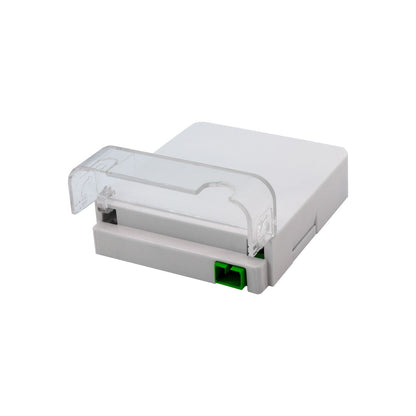 Iuron Fiber Optic Distribution Box DT44W 1 Core with 1x1 Mini PLC Splitters SC/APC