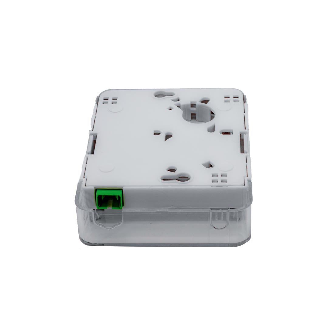 Iuron Fiber Optic Distribution Box DT44W 1 Core with 1x1 Mini PLC Splitters SC/APC