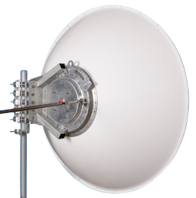 Jirous JRMC-1800-10/11Ra High-Performance Dish Antenna - 43-44 dBi Gain 10.0-12.0 GHz Strong Wind Stability