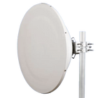 Jirous JRMD90010/11RA Dish Antenna for B11 Radio, Circular Connector, 10.1 ~ 11.7 GHz, 2.95 ft (0.9 m) Diameter