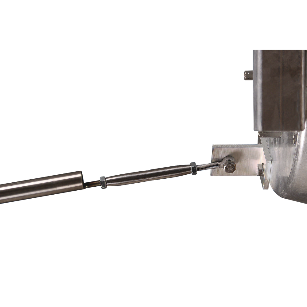 Jirous JRZ1200-ADJUSTABLE Adjustable Mount for Mayor Stability and JRMA0-1200-10/11 Antenna Alignment