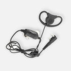 Kenwood KHS-27 Microphone with earphone D-ring TK-2000/3000/2402/3402/2312/3312