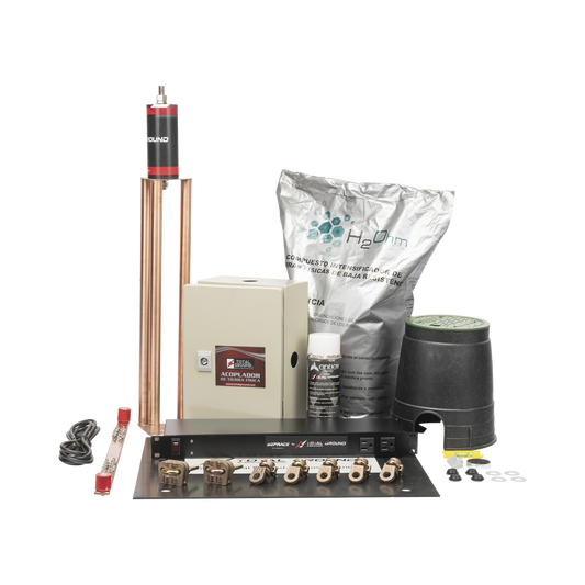 Total Ground KIT-MASTER-TG-SITE Grounding system and Transient Peak Surge.